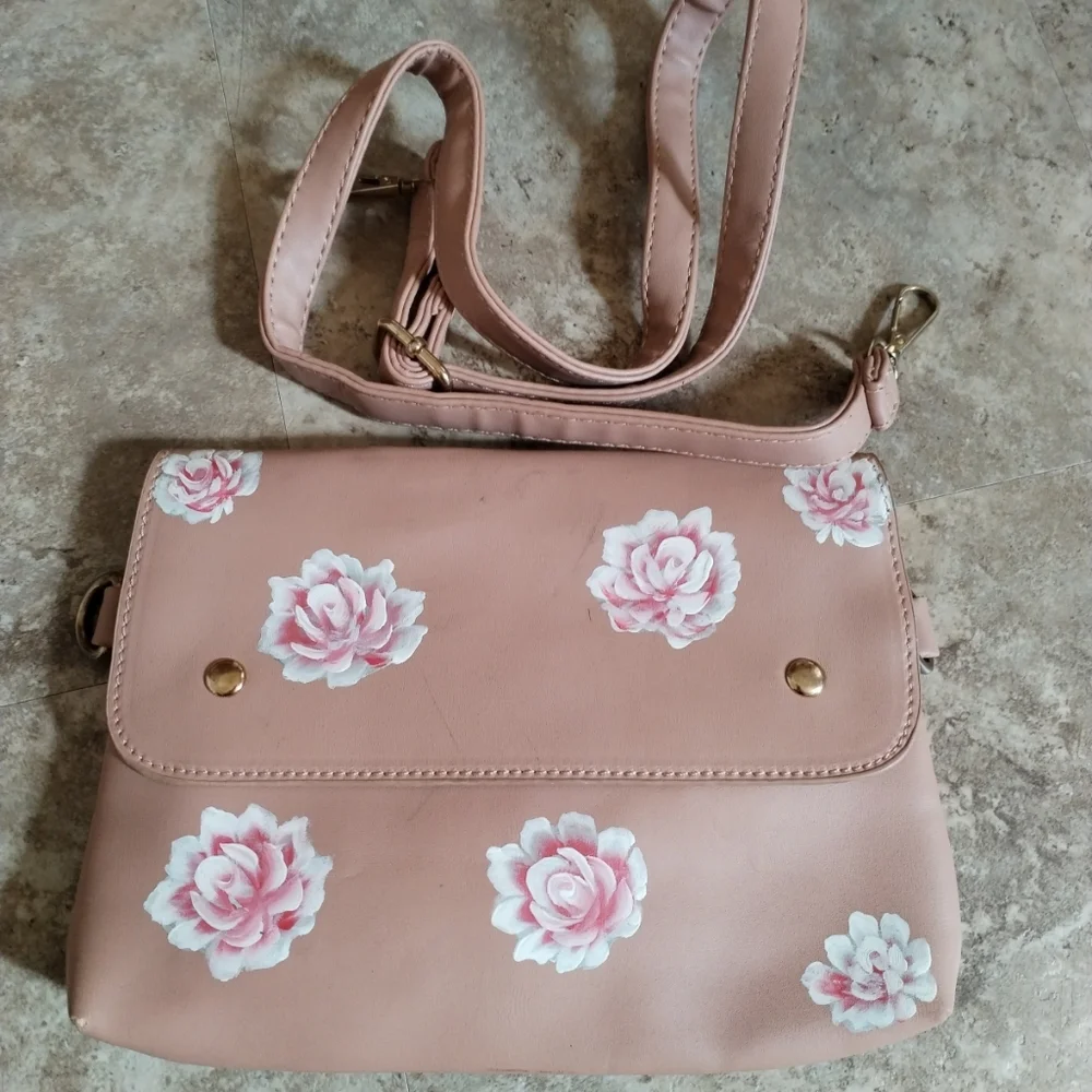Floral Pink Women's Bag